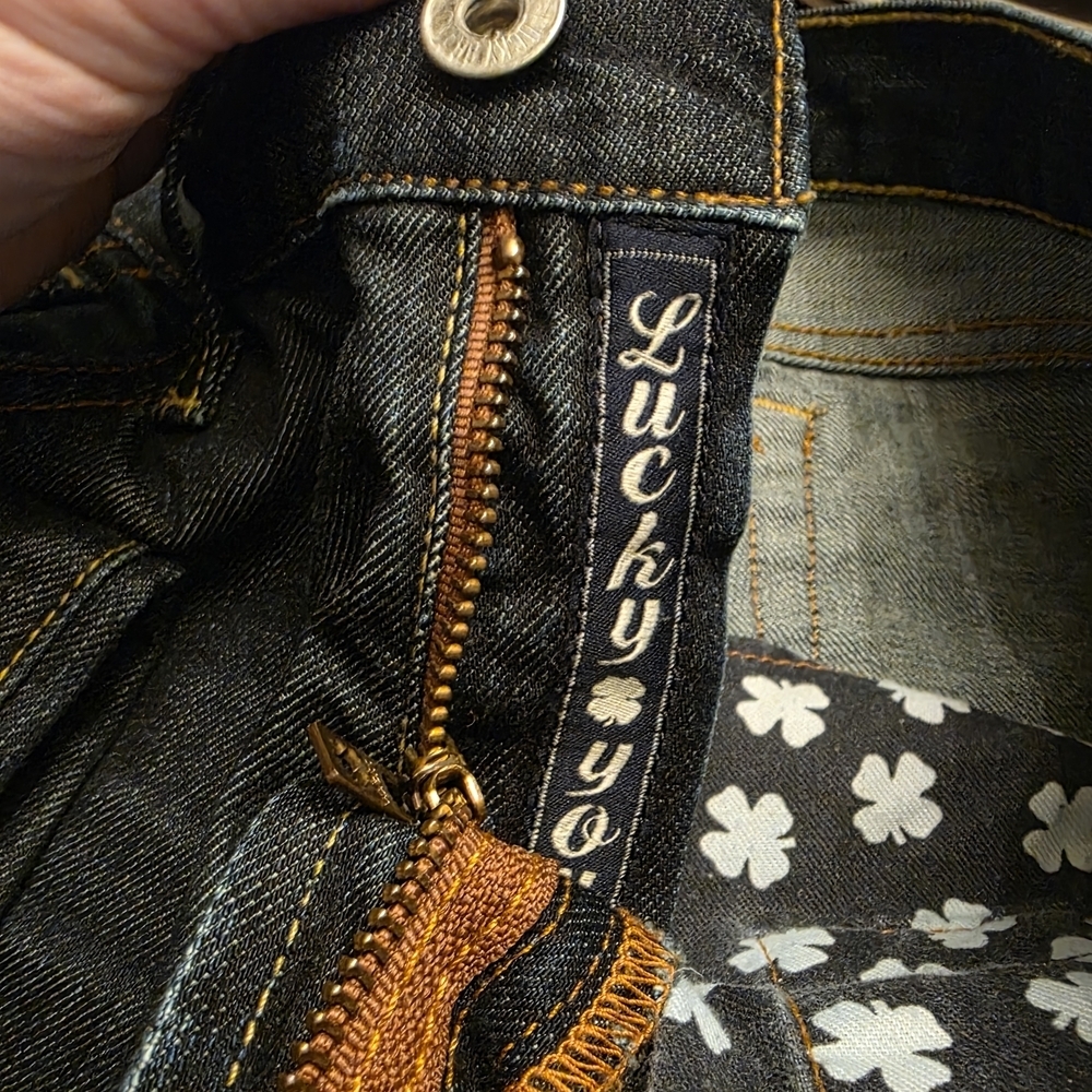 Lucky Brand Riley Slouchy Skinny Jeans Sz 4 / 27. - Picture 3 of 6